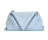 The Trine Clutch, &pound;395, Handbags, Blue, Leather, Front view